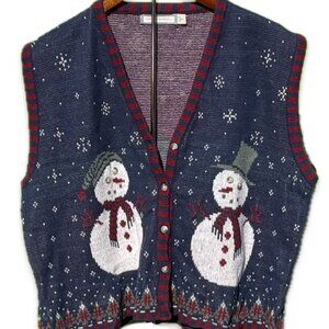 Vintage Winter Sweater Vest